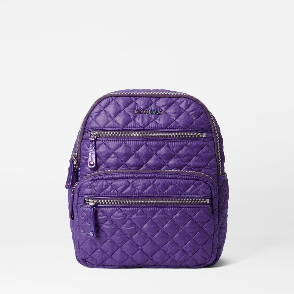 MZ Wallace Small Crosby Backpack Amethyst